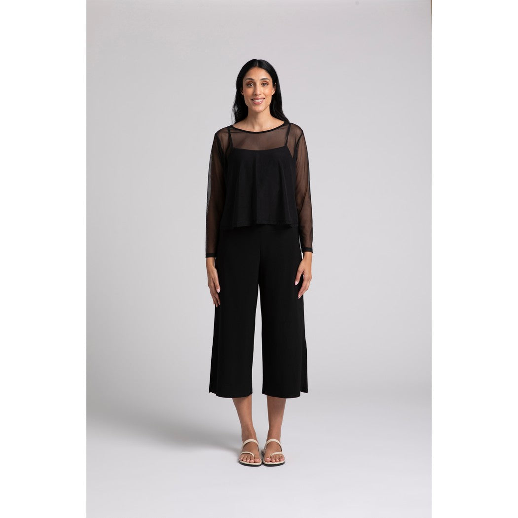 Mesh Go To Cropped T Top 3238-3