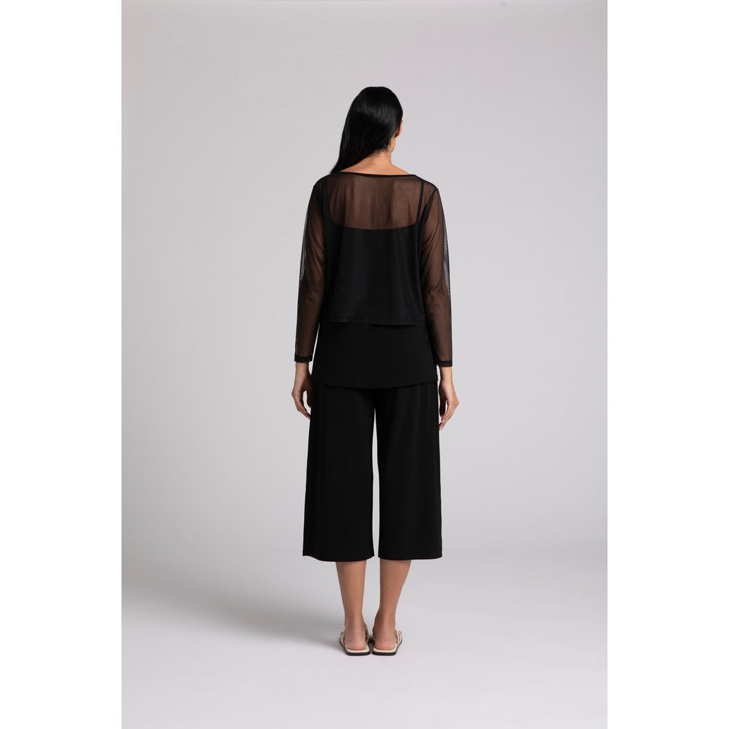 Mesh Go To Cropped T Top 3238-3