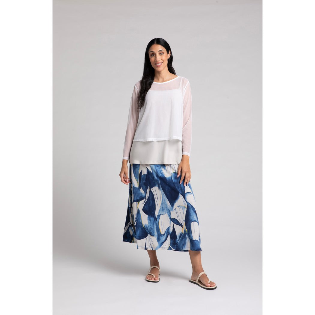 Mesh Go To Cropped T Top 3238-3