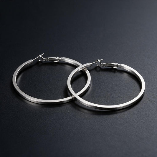 Hoop Earrings Squared