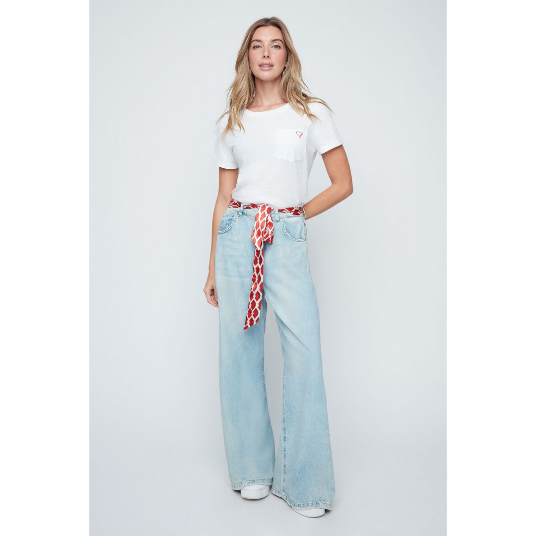 5-Pocket Wide Leg Denim R11063-DE3098