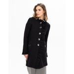 Load image into Gallery viewer, Long Jacket with Ruffle Jacket R3819E2156
