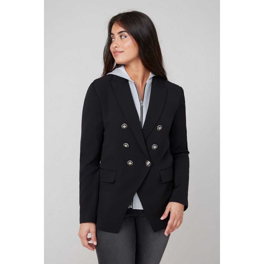 Blazer with Removable Hoodie Jacket R3926LE3266