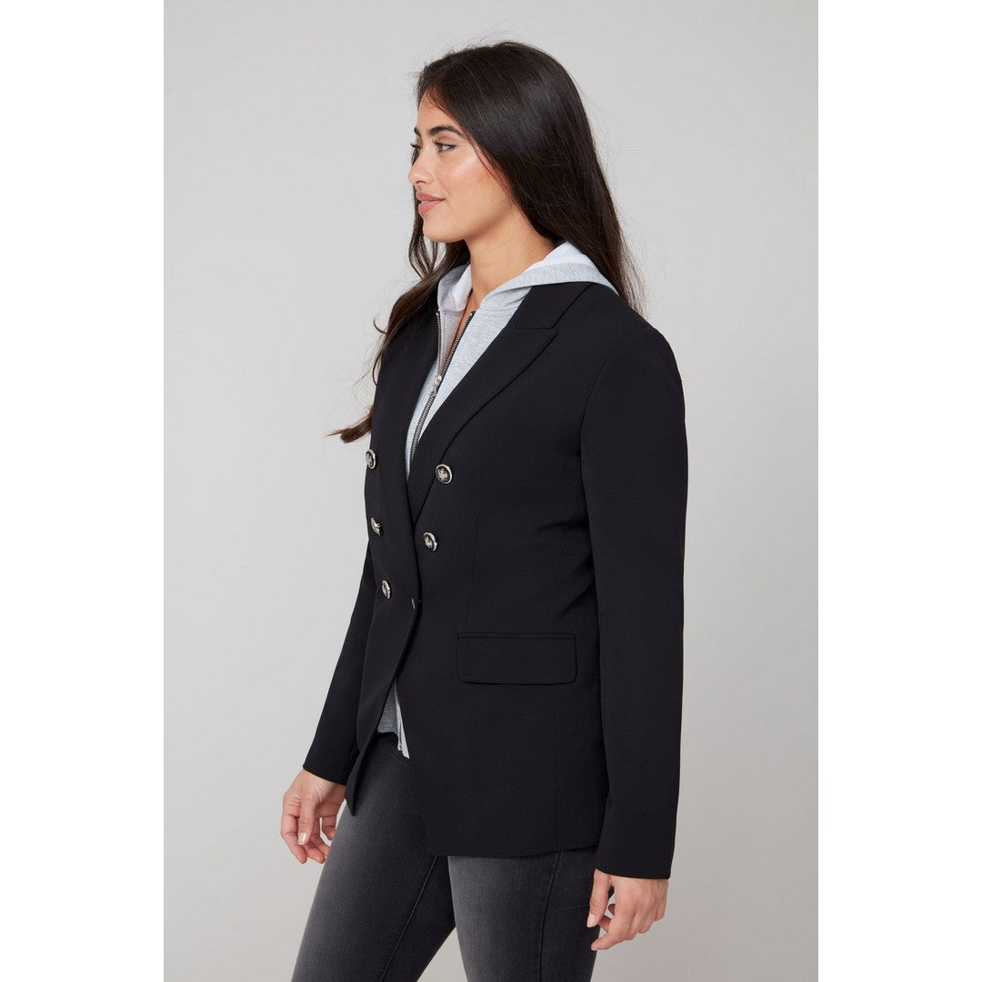Blazer with Removable Hoodie Jacket R3926LE3266