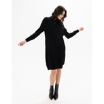Load image into Gallery viewer, Long Sleeve Cowl Neck Knit Dress R43183391

