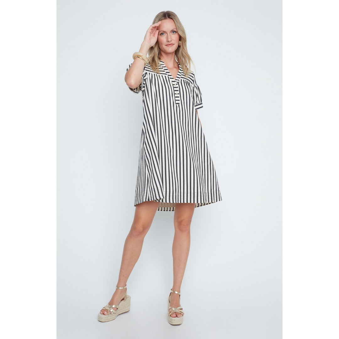 Split V A-Line Dress R4370-875