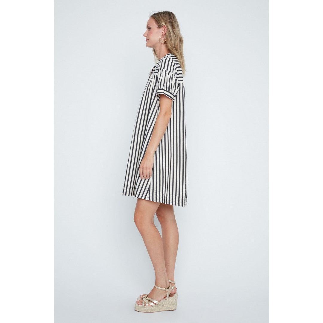 Split V A-Line Dress R4370-875