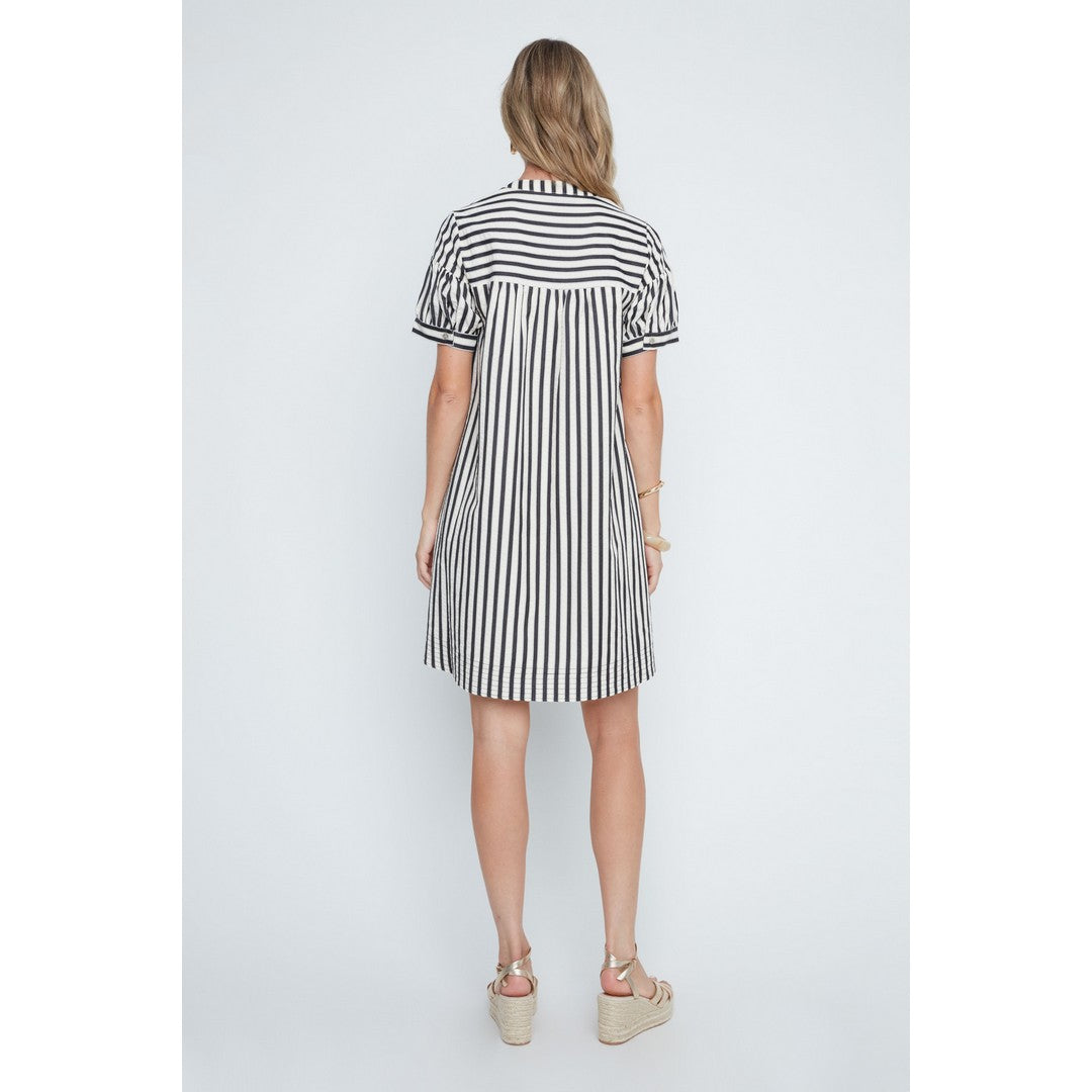 Split V A-Line Dress R4370-875