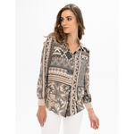 Load image into Gallery viewer, Long Sleeve Printed Blouse Top R5077984
