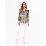 Load image into Gallery viewer, Long Sleeve Printed Blouse Top R5077984
