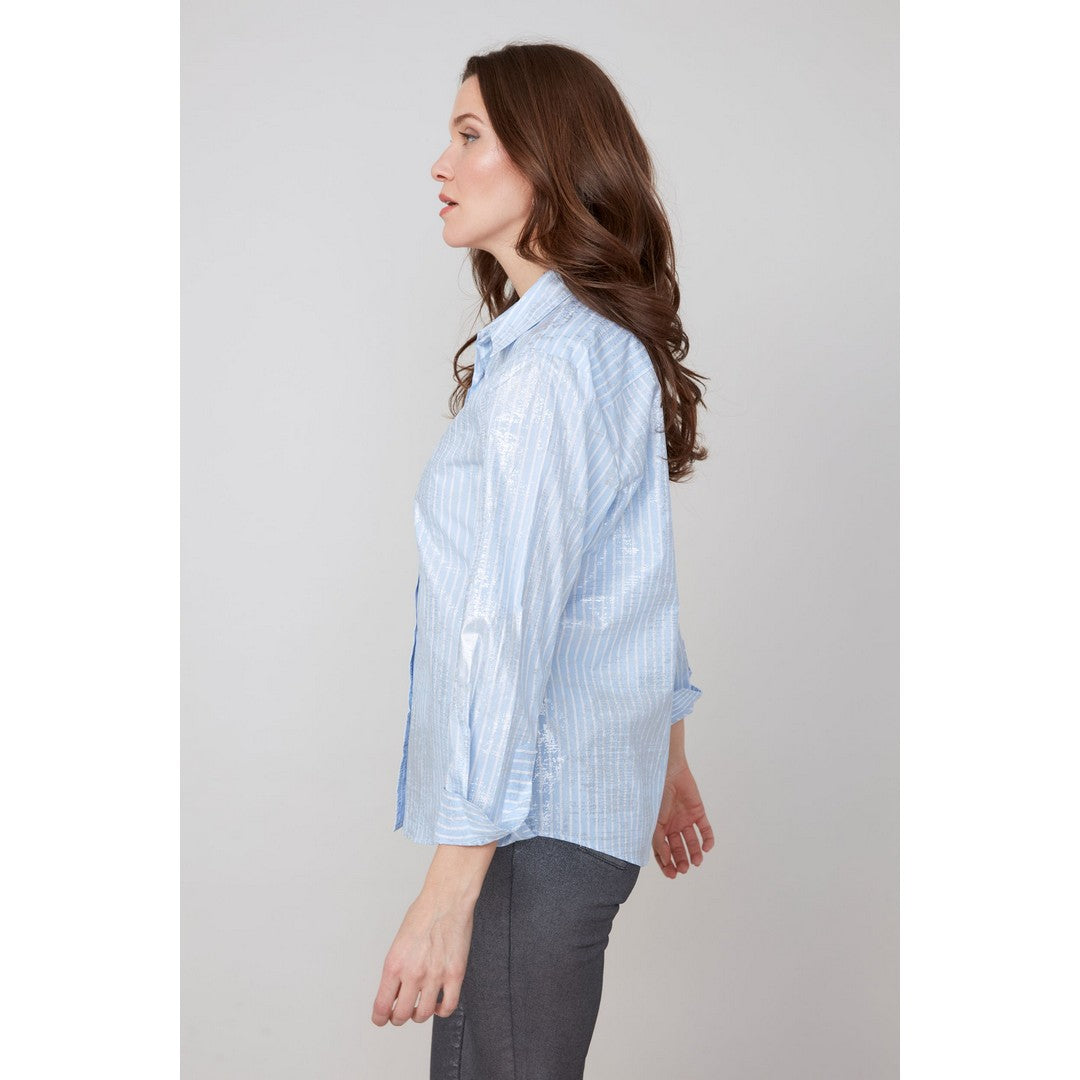 Foiled Stripe Top R5208463
