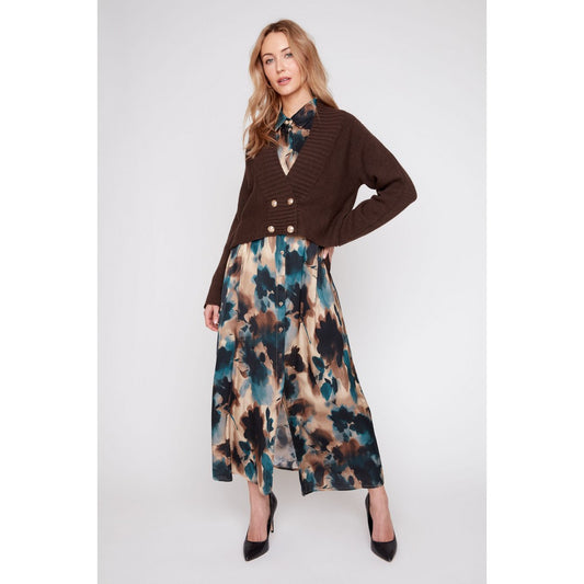 Cropped Cardigan R6001-4782