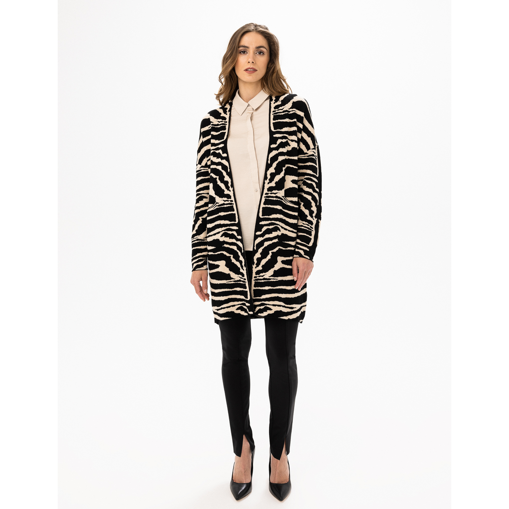 Brushed Knit Cardi R68794124