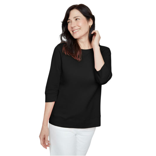 Knit 3/4 Sleeve Top R7810-89G