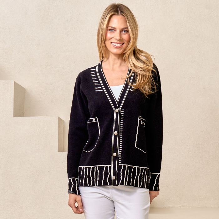 Print Graffiti Cardigan 8250574