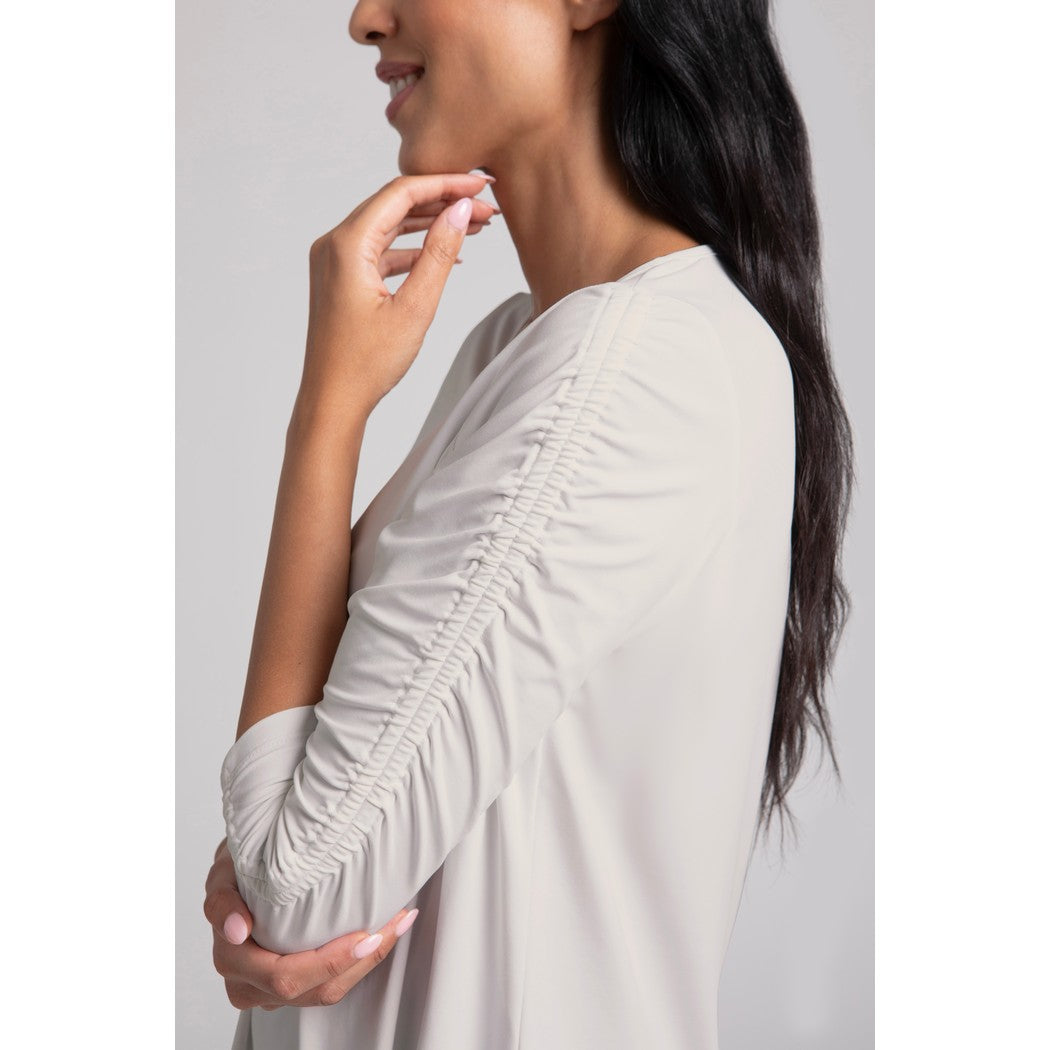 Revelry W/ Ruched Sleeve Top 22314-2