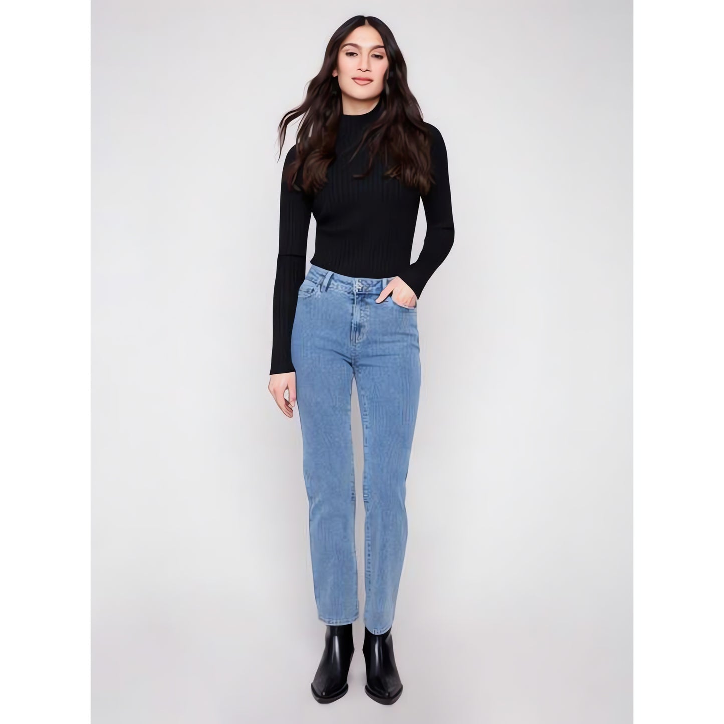 Corduroy Straight Leg Pants C5564R