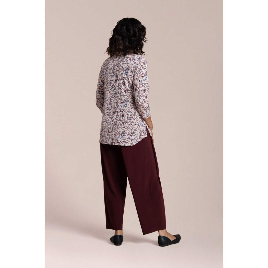 Go To Classic T Relax, 3/4 Slv, Print C 22110RPC-2
