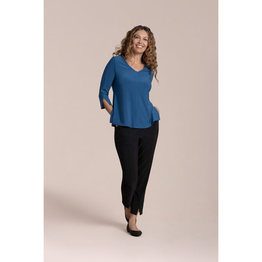 Suitable Split Sleeve Top, 3/4 Slv 22401-2
