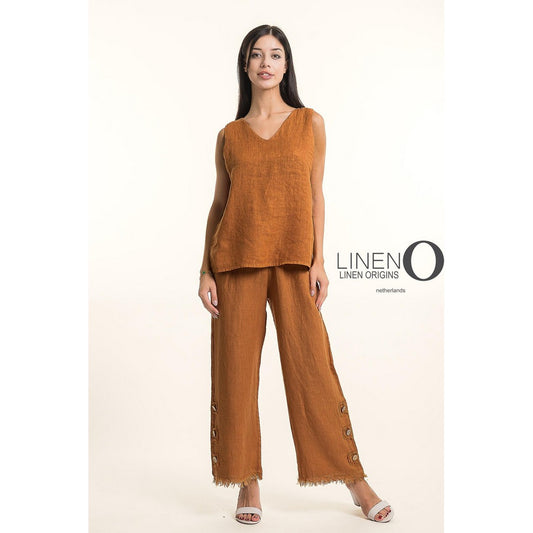 Linen V-Neck Tank Top TP1548