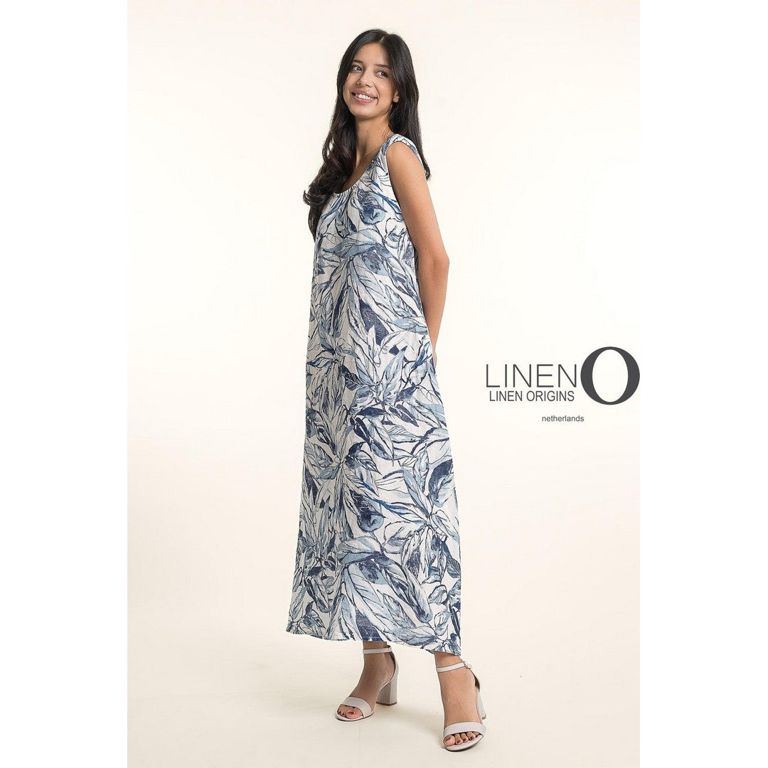 Linen Printed Dress TP1720P-11