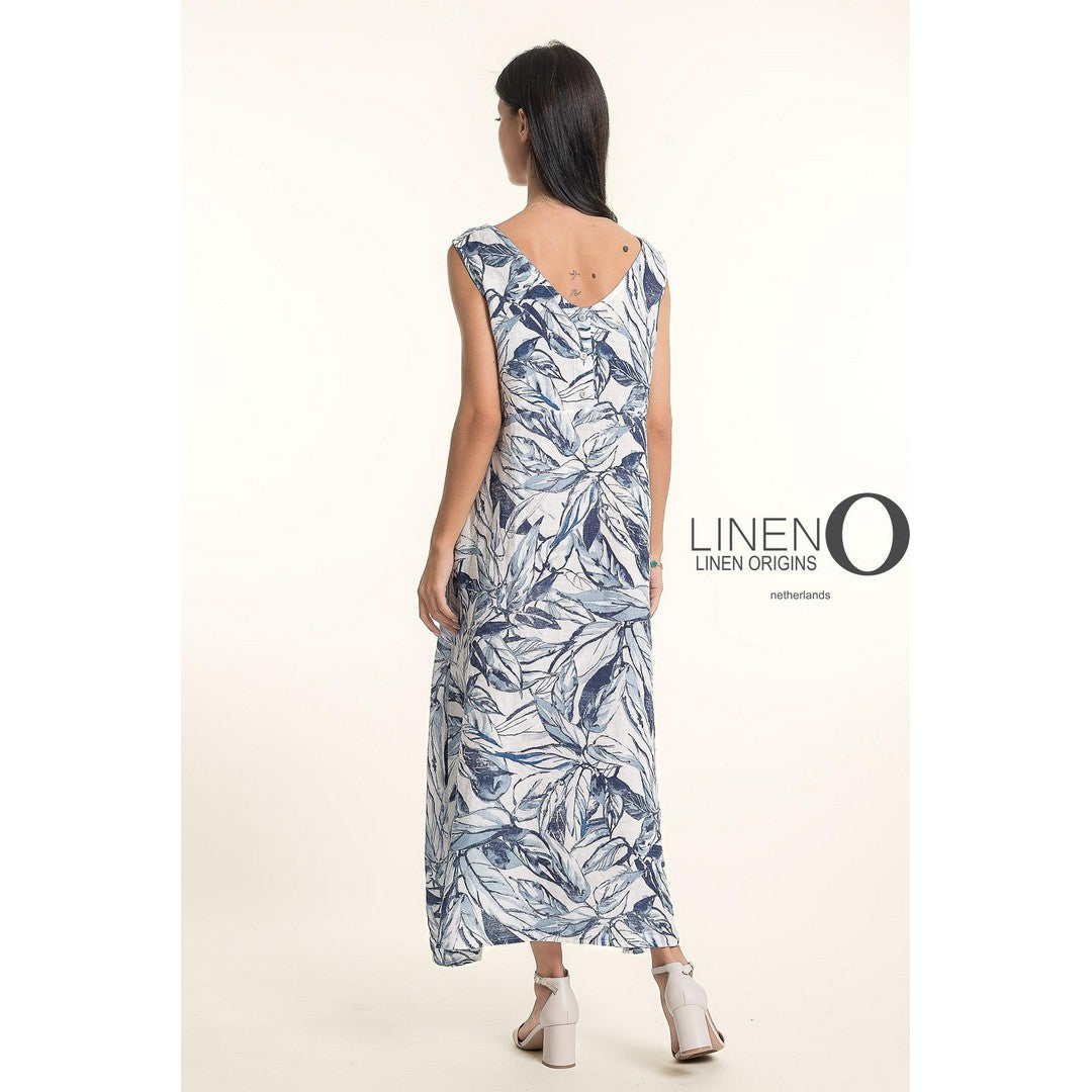 Linen Printed Dress TP1720P-11