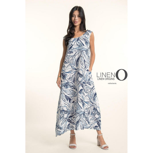 Linen Printed Dress TP1720P-11