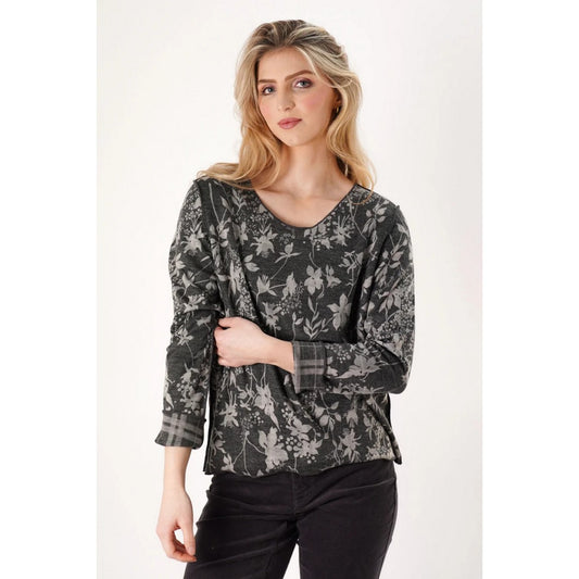 Floral Shadow Reversible Tee TT13027