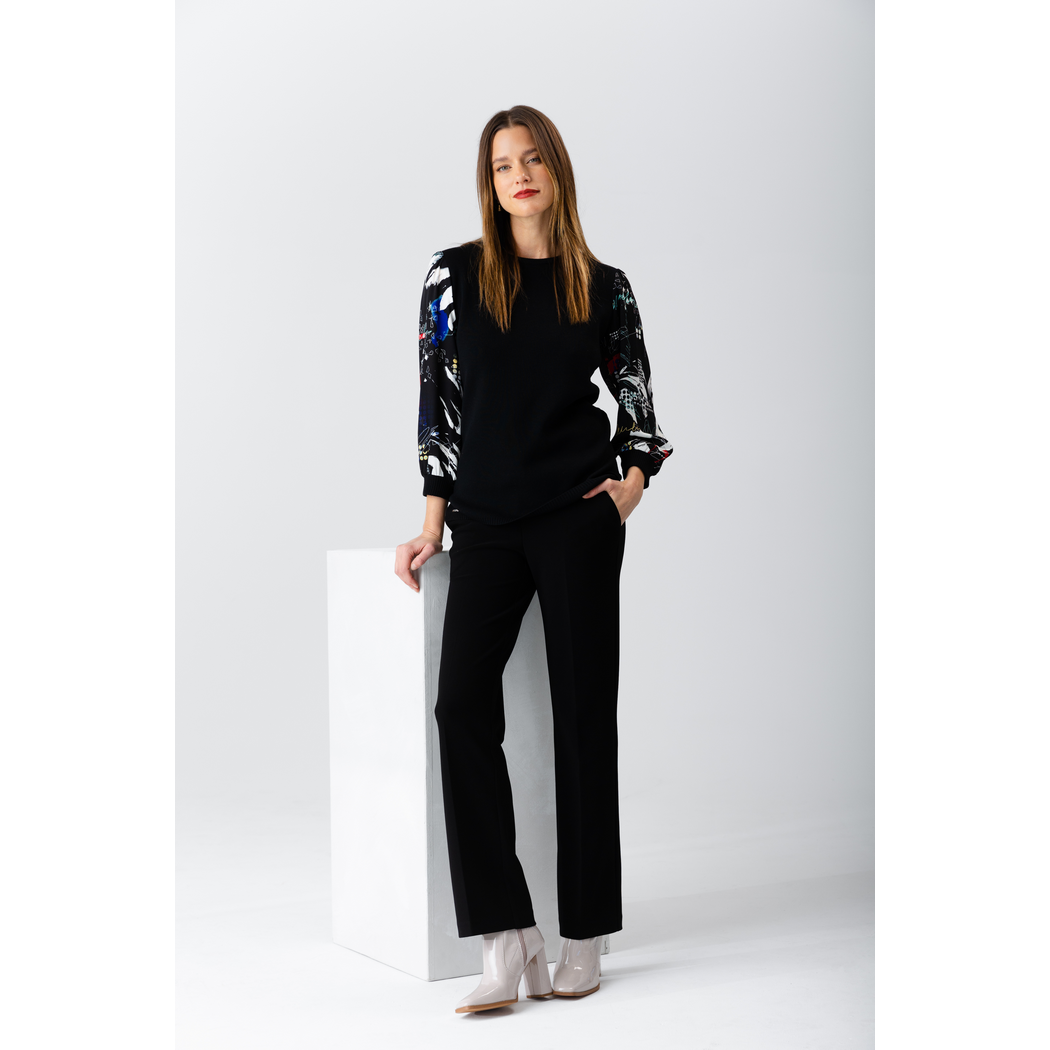Kathryn Fabric 31" Mini-Flair with Pockets Pant 176997