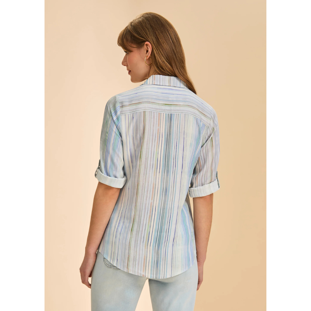 Roll Up Sleeve Blouse 7149715