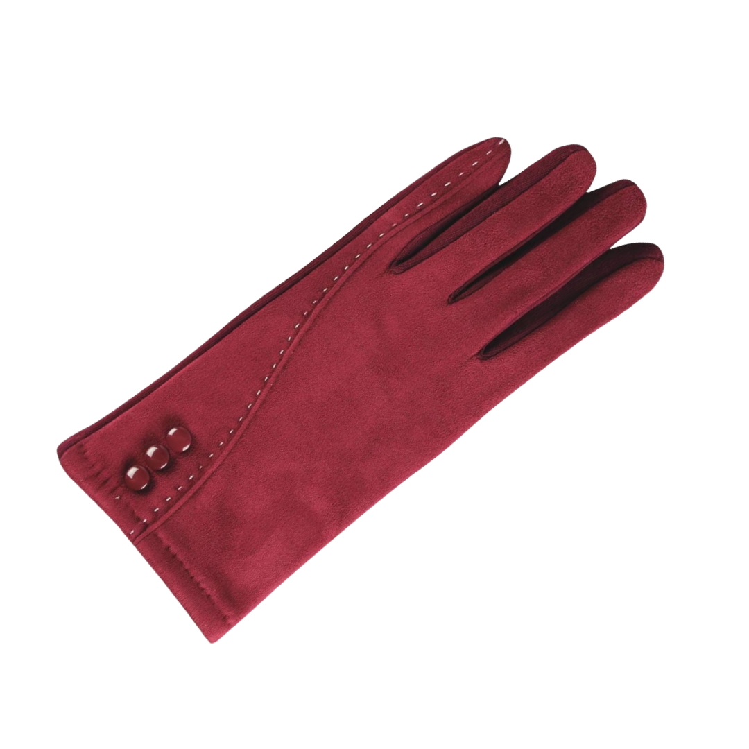 Faux Suede Texting Glove 3852