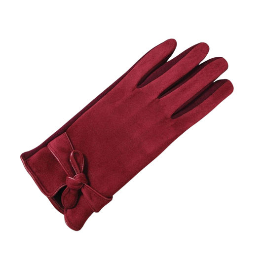 Faux Suede Gloves 3840