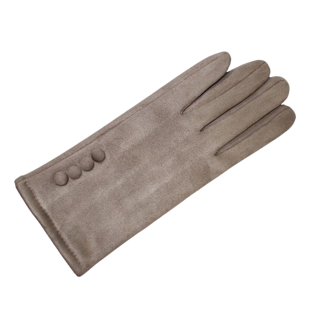 Faux Suede Gloves 3861