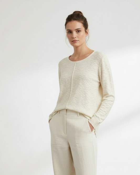 Crewneck Easy Sweater 8126
