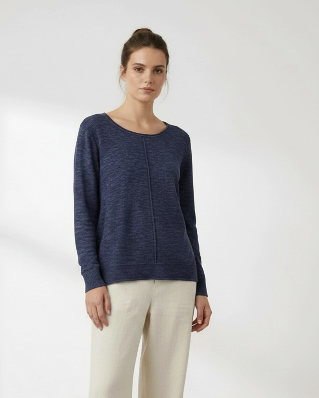 Crewneck Easy Sweater 8126