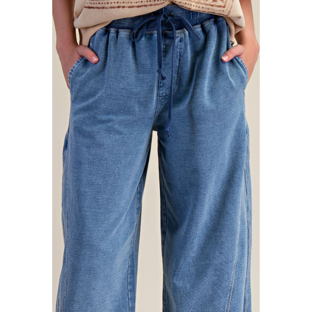Washed Terry Pant EB56975