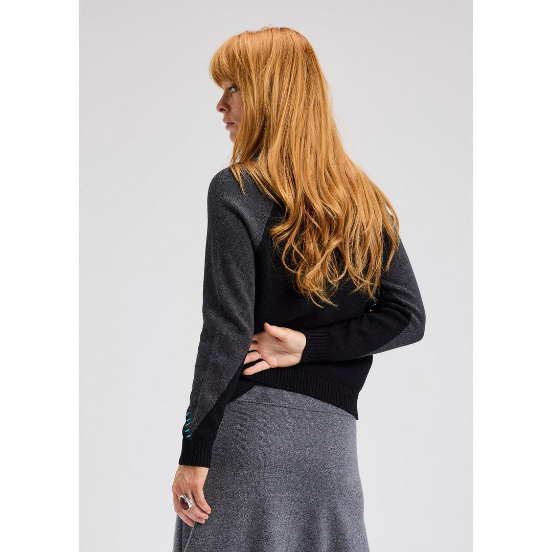 Edge Stitch Cardigan 7508