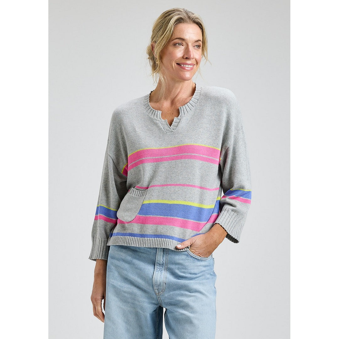 Stripe Sweater ZP8423U