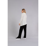 Load image into Gallery viewer, Angle Cowl Neck Waffle Sweater, Long Sleeve K7317W-3
