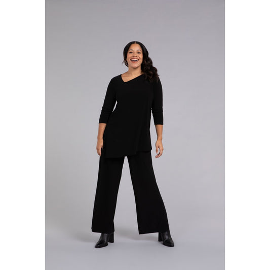 Angle Tunic, 3/4 Sleeve Top 23207-2