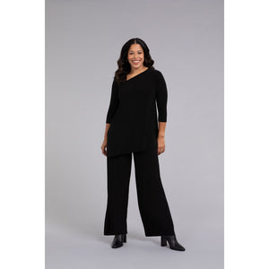 Angle Tunic, 3/4 Sleeve Top 23207-2