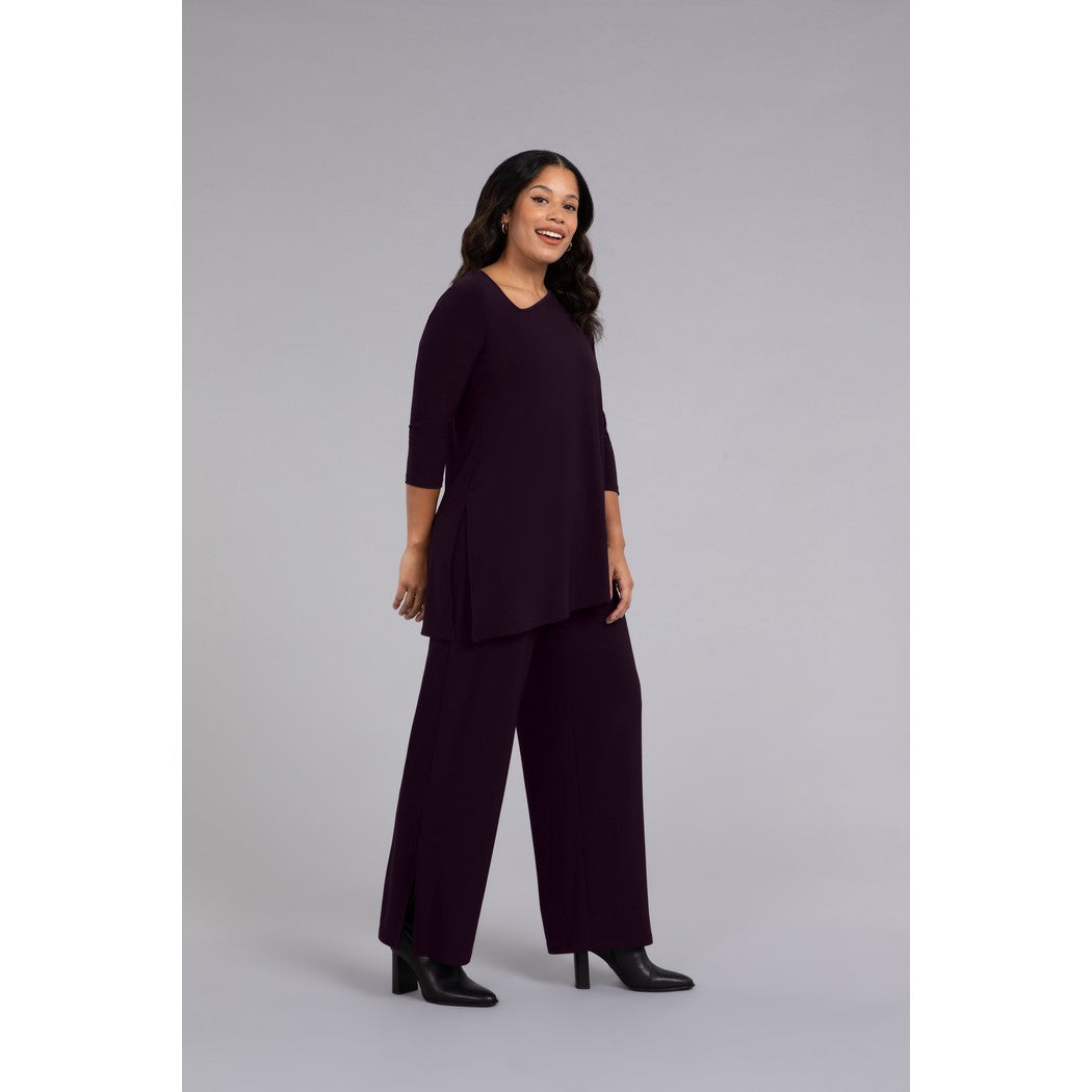 Angle Tunic, 3/4 Sleeve Top 23207-2