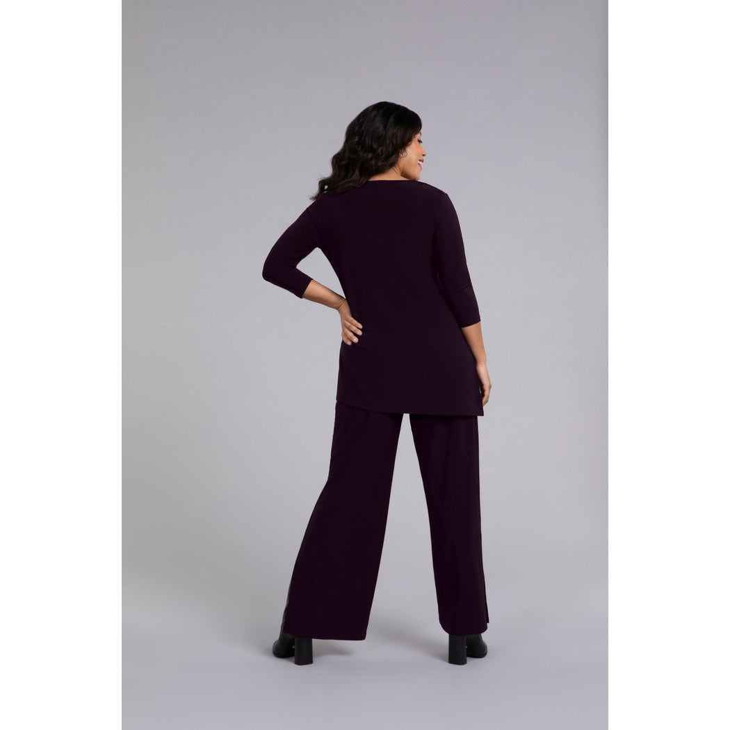 Angle Tunic, 3/4 Sleeve Top 23207-2