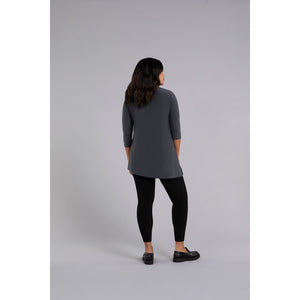 Angle Tunic, 3/4 Sleeve Top 23207-2