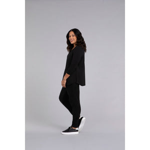 Bamboo Cotton Go To Classic T Relax, 3/4 Sleeve Top BT4203-2