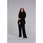 Load image into Gallery viewer, Bamboo Fleece Cowl Neck Pleat Sleeve Top, Long Slv BF4202-3

