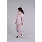Load image into Gallery viewer, Bamboo Fleece Cowl Neck Pleat Sleeve Top, Long Slv BF4202-3
