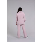 Load image into Gallery viewer, Bamboo Fleece Cowl Neck Pleat Sleeve Top, Long Slv BF4202-3

