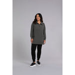Load image into Gallery viewer, Bamboo Fleece Zip Collar Tunic, Long Sleeve Top BF4302-3
