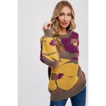 Load image into Gallery viewer, Boucle Floral Pullover Sweater W01758
